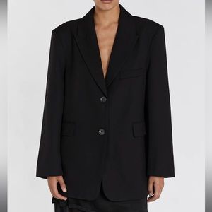 Dissh harley black boyfriend blazer